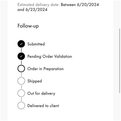 pending order validation lv